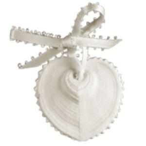 Margaret Furlong "Oh, My Sweetest Heart" Heart Porcelain Ornament In Box